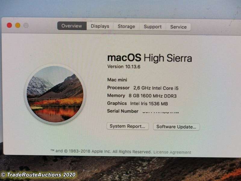 Boxed Apple Mac Mini  | Core i5 2.6 Ghz | 8GB RAM | 1TB HDD | A1347 INTEL IRIS GRAPHICS | LATE 2014