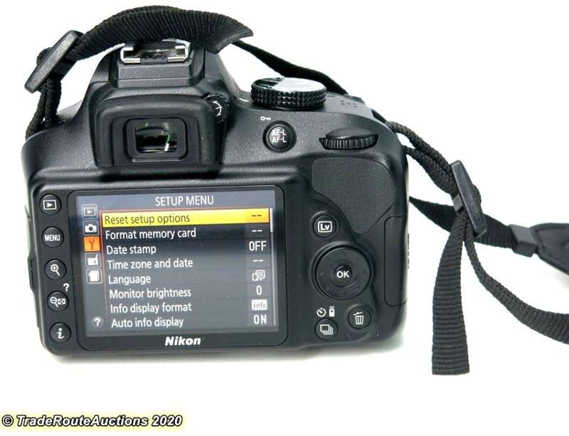 Nikon D3400 24.2 MP CMOS Digital SLR Camera body + Nikon AF-P 18-55 VR Lens Kit