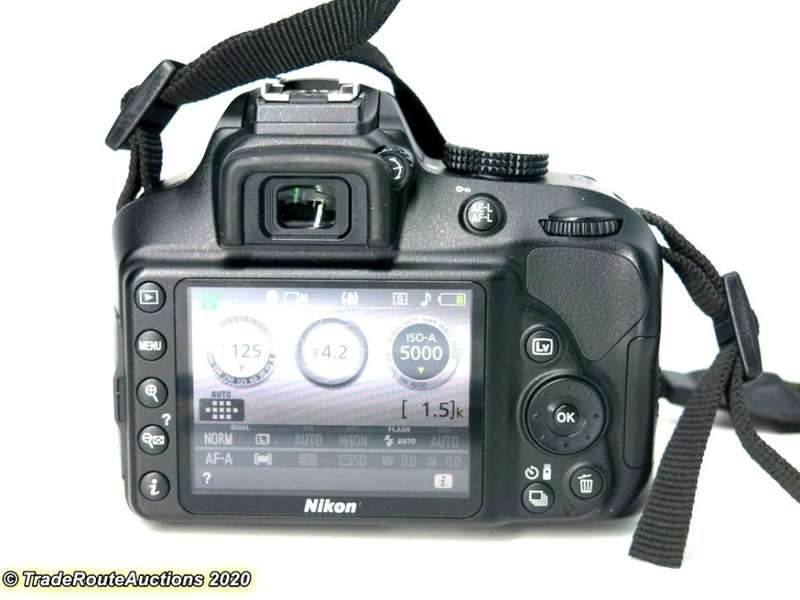 Nikon D3400 24.2 MP CMOS Digital SLR Camera body + Nikon AF-P 18-55 VR Lens Kit