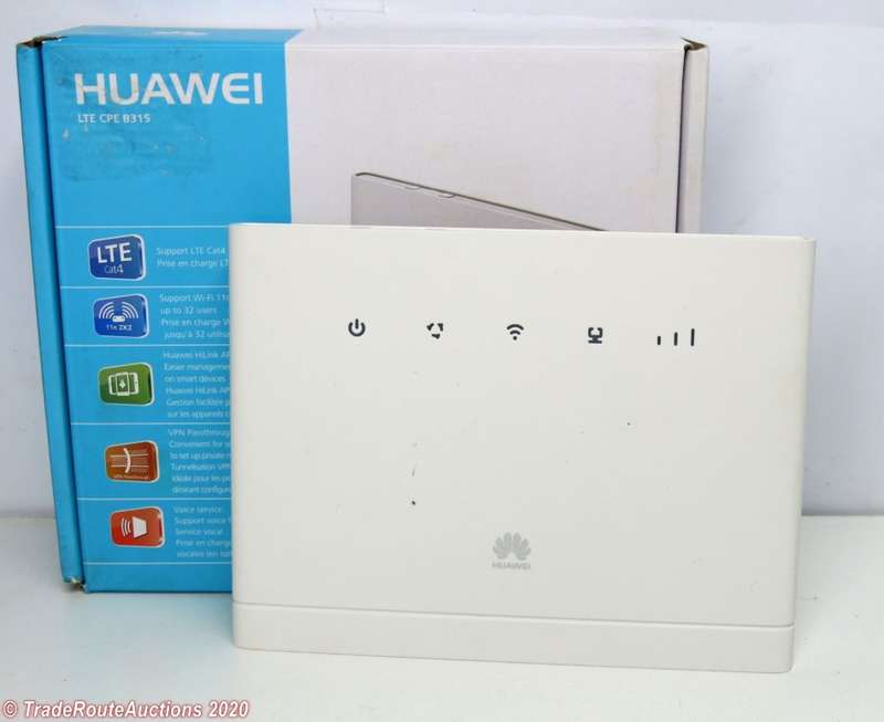 HUAWEI B315S 4G LTE Wifi Modem Router (uses SIM card)