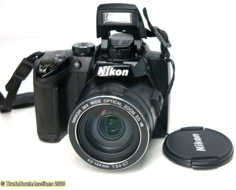 Nikon Coolpix P500 12.1MP Digital Camera with 36x Optical Zoom [ BLACK ]