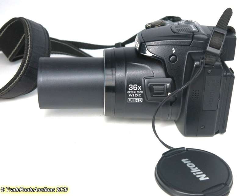 Nikon Coolpix P500 12.1MP Digital Camera with 36x Optical Zoom [ BLACK ]