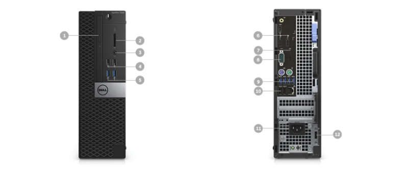 Dell OptiPlex 7040 ULTRA SFF Desktop PC | Core i5 6500 3.2Ghz | 8GB RAM | 500GB HDD DESKTOP PC