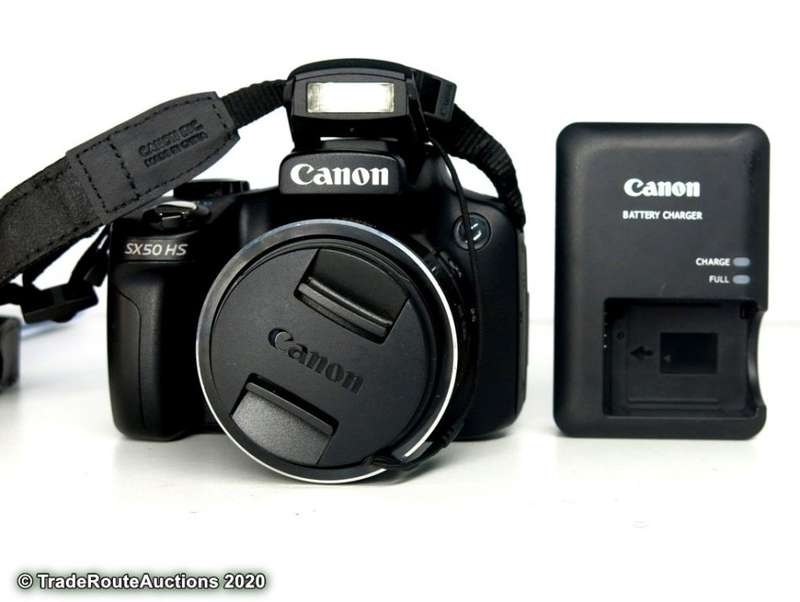 Canon PowerShot SX50 HS DIGITAL CAMERA 24-1200mm IMAGE STABILIZER Lens COMPACT 50X ZOOM