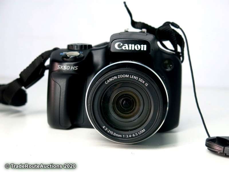 Canon PowerShot SX50 HS DIGITAL CAMERA 24-1200mm IMAGE STABILIZER Lens COMPACT 50X ZOOM