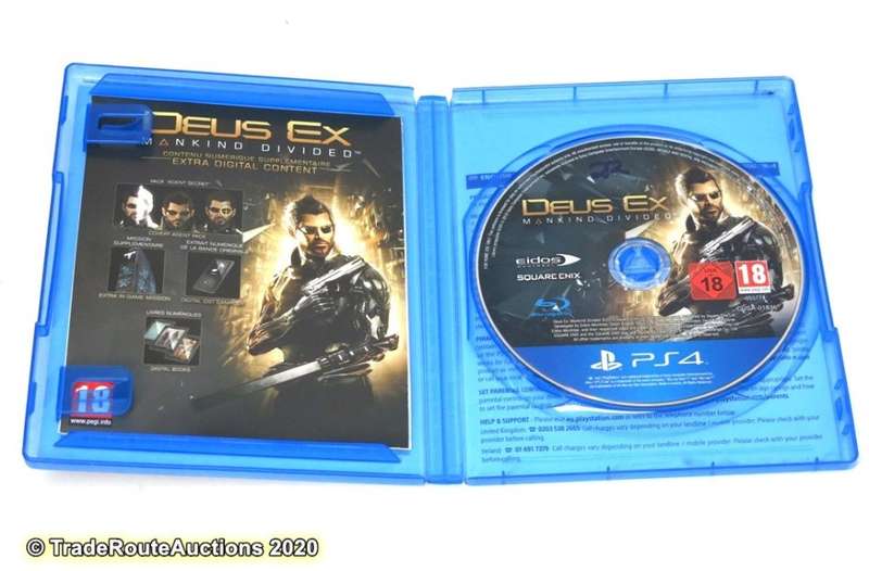 Deus Ex: Mankind Divided Day 1 Edition - PLAYSTATION 4 - PS4 GAME