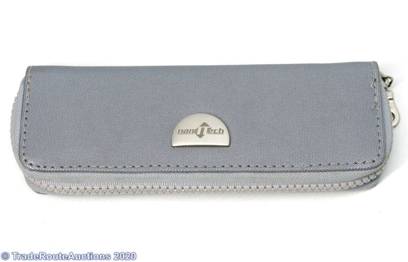Montblanc Gold Pencil + Mont blanc Tie Clip set with generic Pouch