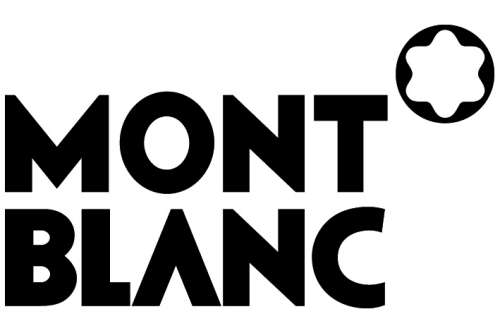 Montblanc Gold Pencil + Mont blanc Tie Clip set with generic Pouch