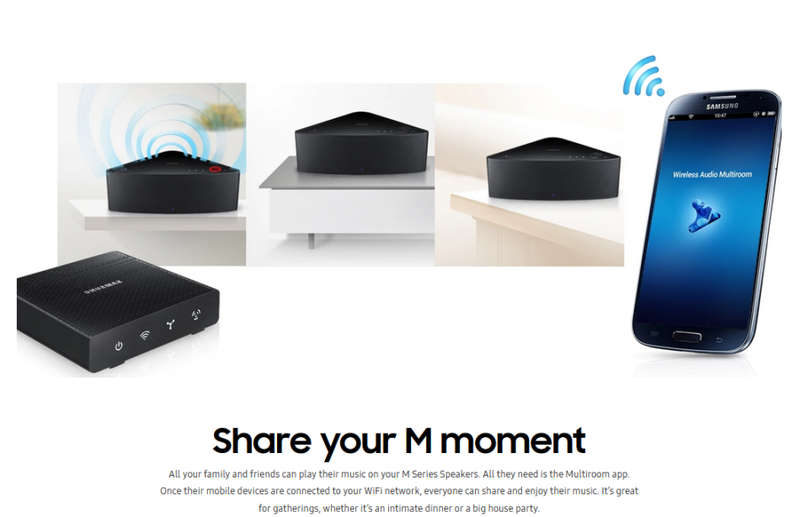 Samsung Wireless Audio-Multiroom Hub SND-WAM250