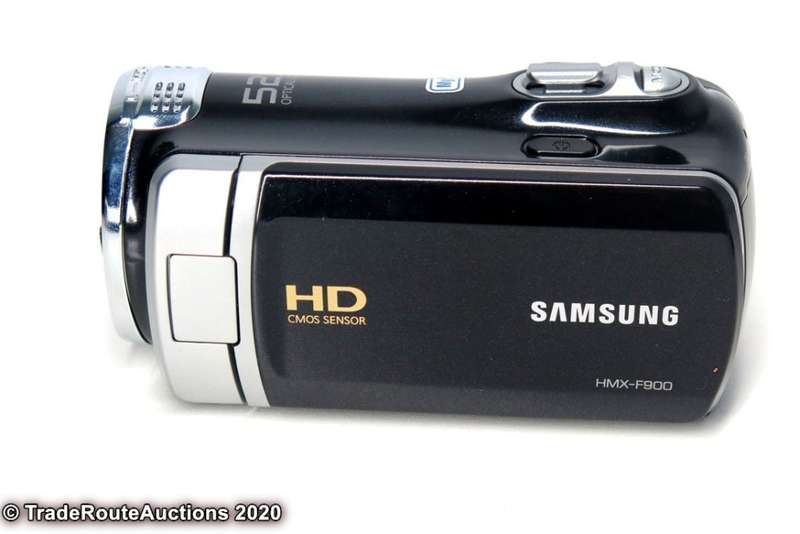 Samsung HMX-F900 52X Optical Zoom HD Recording HDMI Camcorder - BLACK