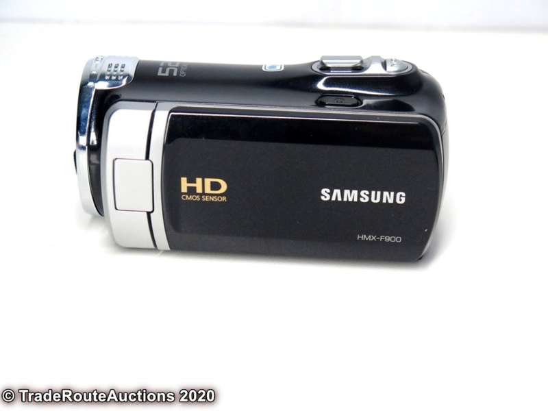 Samsung HMX-F900 52X Optical Zoom HD Recording HDMI Camcorder - BLACK