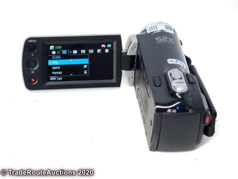 Samsung HMX-F900 52X Optical Zoom HD Recording HDMI Camcorder - BLACK