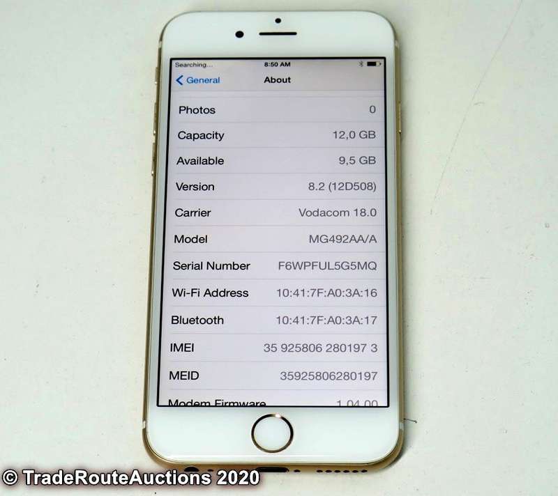 APPLE IPHONE 6 | GOLD | A1586 | MG492AA/A   *** APPLE IPHONE 6 ***