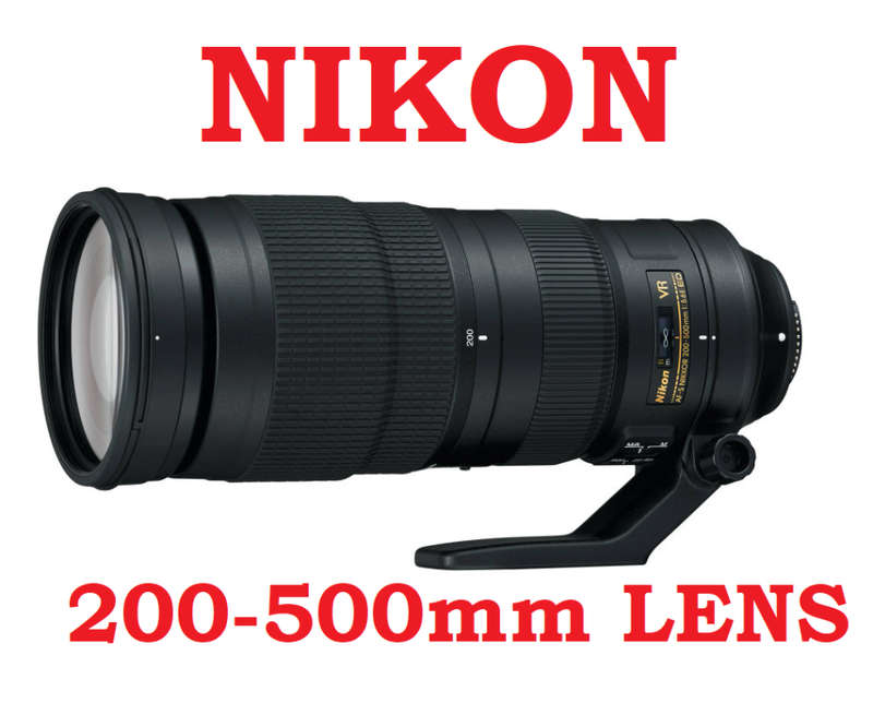 Nikon 200-500mm VR Lens
