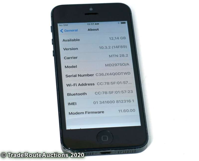 APPLE IPHONE | 16GB | A1429 | MD297SO/A | SPACE GREY *** APPLE IPHONE 5 ***