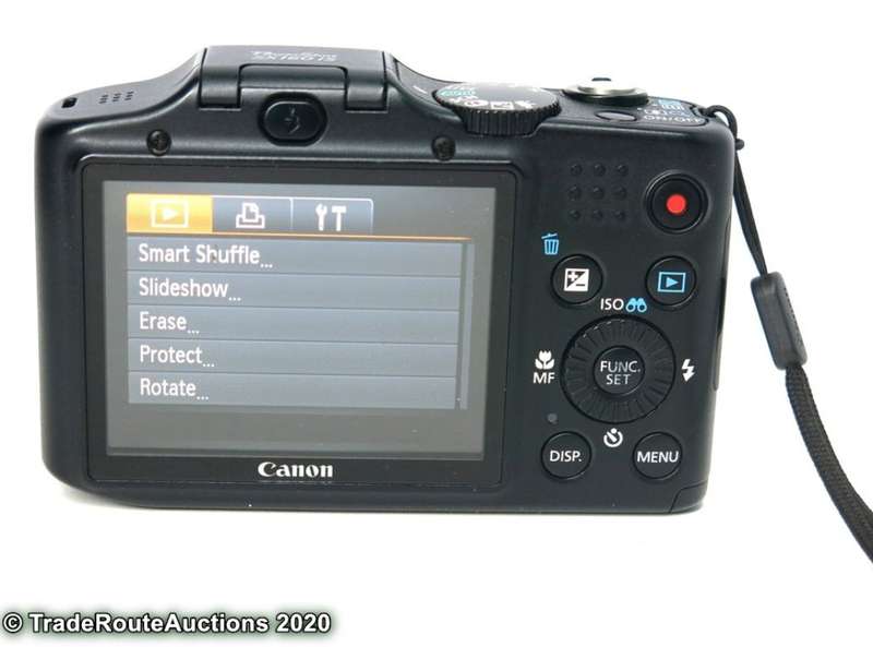 Canon PowerShot SX160 IS 16.0 MP Digital Camera with 16x Wide-Angle Optical Image Stabilized Zoom
