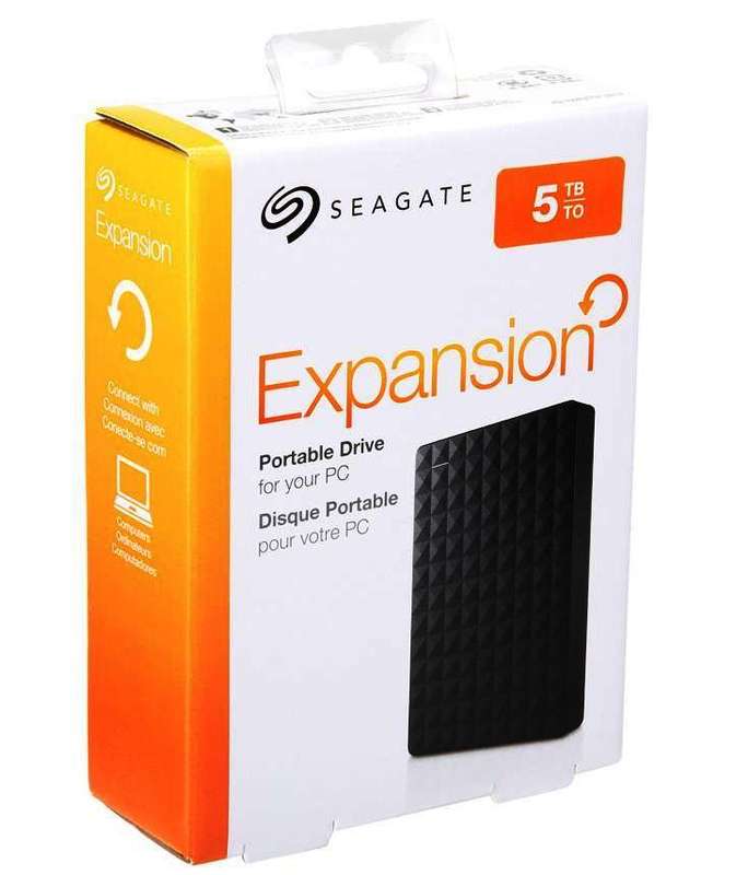 Seagate 5TB 2.5-inch Expansion Portable Hard Drive | Brand New | External Drive 5000GB HDD