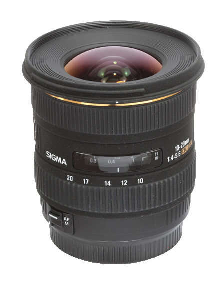 WIDE ANGLE LENS ** Sigma 10-20mm f/4-5.6 EX DC HSM Lens for Canon Digital SLR Cameras  ** BARGAINS