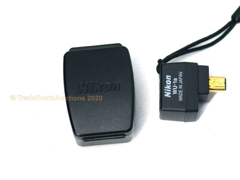 Nikon Genuine WU-1A Wireless Mobile Adapter - Works with D7100, D3300, D5200, D3200
