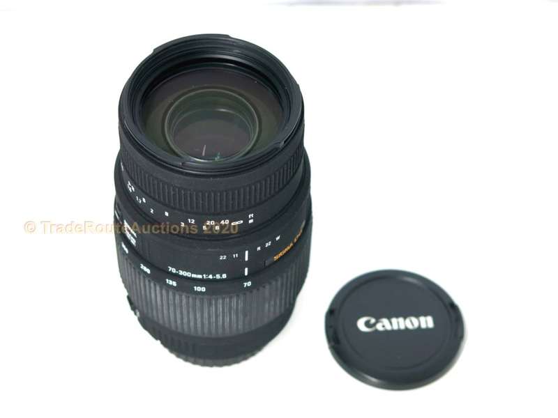 SIGMA DG 70-300mm Telephoto Zoom Lens for Canon DSLR Cameras