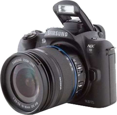 Samsung NX10 Digital System Camera Kit - Black (14.6MP, incl 18-55 OIS Lens)