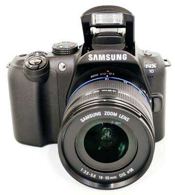 Samsung NX10 Digital System Camera Kit - Black (14.6MP, incl 18-55 OIS Lens)
