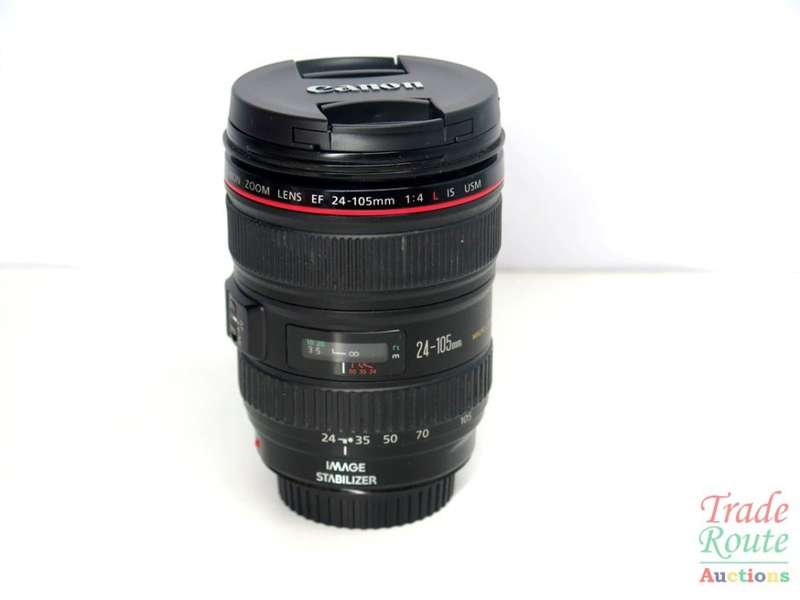 CANON EF 24-105mm F4L IS USM IMAGE STABILIZER ULTRASONIC ZOOM Lens for CANON Digital SLR Cameras