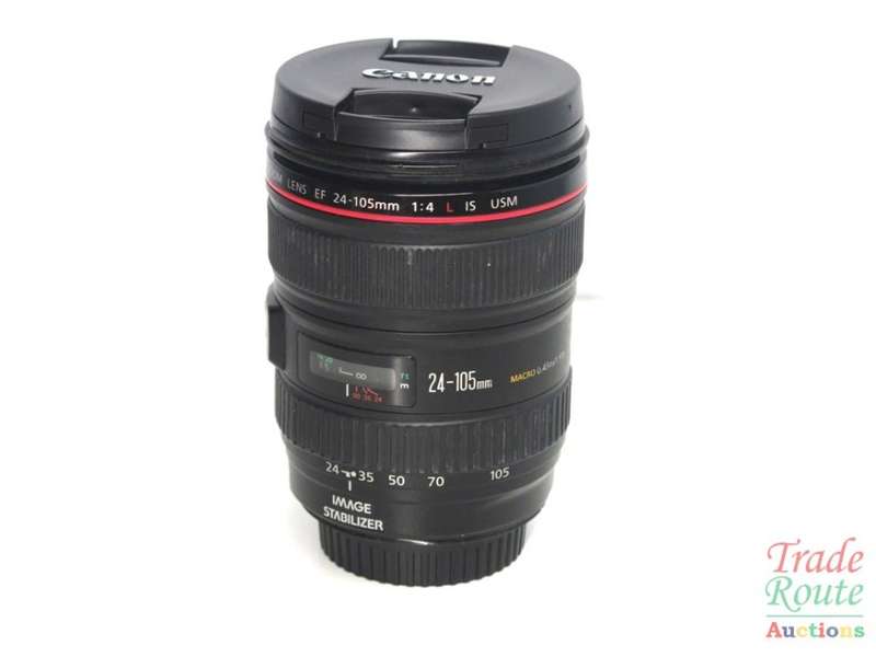 CANON EF 24-105mm F4L IS USM IMAGE STABILIZER ULTRASONIC ZOOM Lens for CANON Digital SLR Cameras