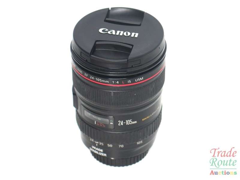 CANON EF 24-105mm F4L IS USM IMAGE STABILIZER ULTRASONIC ZOOM Lens for CANON Digital SLR Cameras