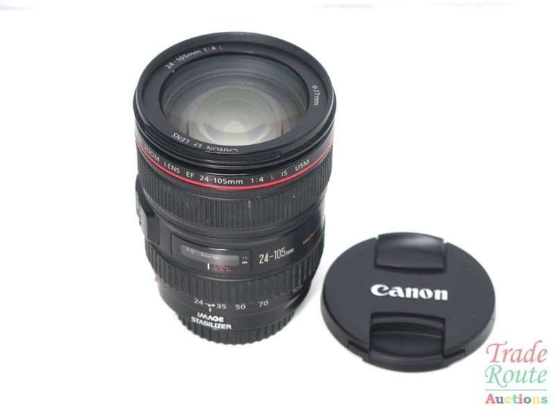 CANON EF 24-105mm F4L IS USM IMAGE STABILIZER ULTRASONIC ZOOM Lens for CANON Digital SLR Cameras