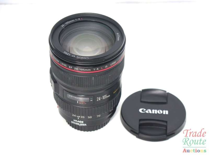 CANON EF 24-105mm F4L IS USM IMAGE STABILIZER ULTRASONIC ZOOM Lens for CANON Digital SLR Cameras
