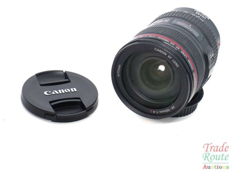 CANON EF 24-105mm F4L IS USM IMAGE STABILIZER ULTRASONIC ZOOM Lens for CANON Digital SLR Cameras