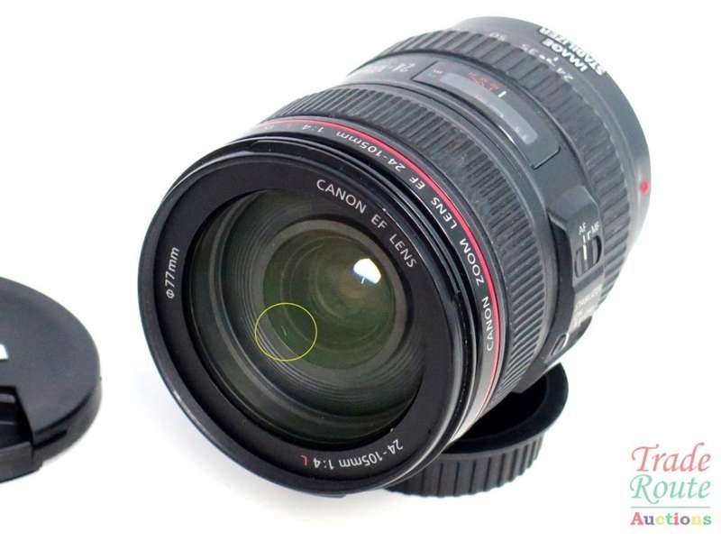 CANON EF 24-105mm F4L IS USM IMAGE STABILIZER ULTRASONIC ZOOM Lens for CANON Digital SLR Cameras