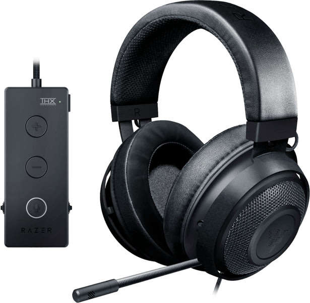 Razer - Kraken Tournament Edition Wired Gaming Headset THX - Black (PC/Gaming)