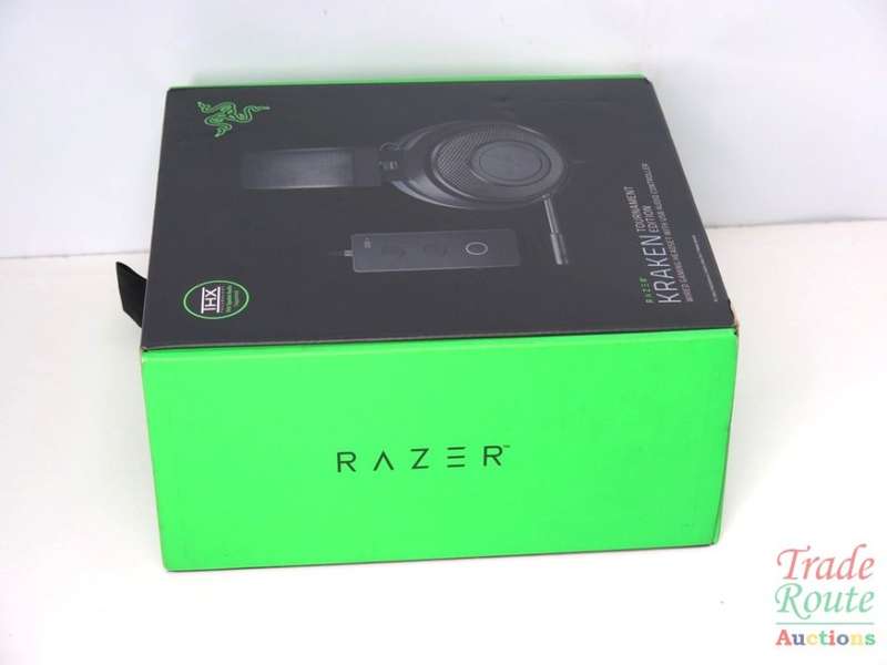 Razer - Kraken Tournament Edition Wired Gaming Headset THX - Black (PC/Gaming)