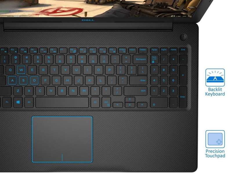 Dell G3 15 GAMING LAPTOP | Intel Core i7 8th Gen | 16GB RAM | 1TB HDD + 256GB SSD | NVIDIA GTX 1050