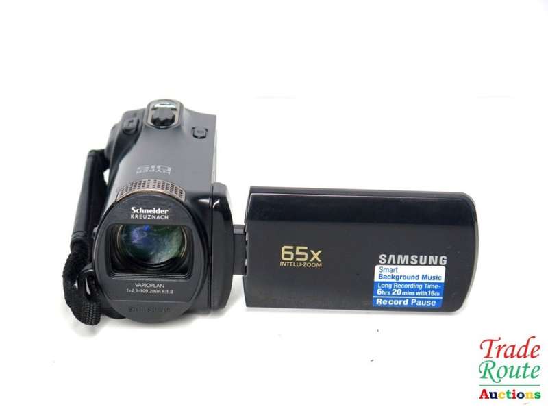 SAMSUNG SMX-F50BP SD/SDHC CARD DIGITAL High Def HD VIDEO CAMERA CAMCORDER