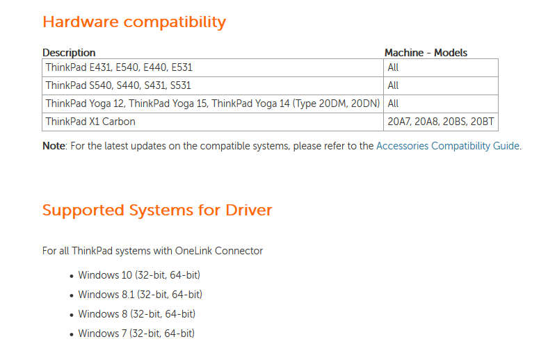 Lenovo Thinkpad OneLink Docking Station DU9026S1 with HDMI Out - Check below for models compatible