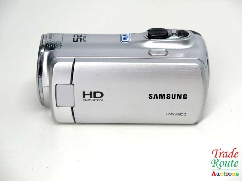 Samsung HMX-F800 Full HD Digital Camcorder with 52x Zoom (Silver)