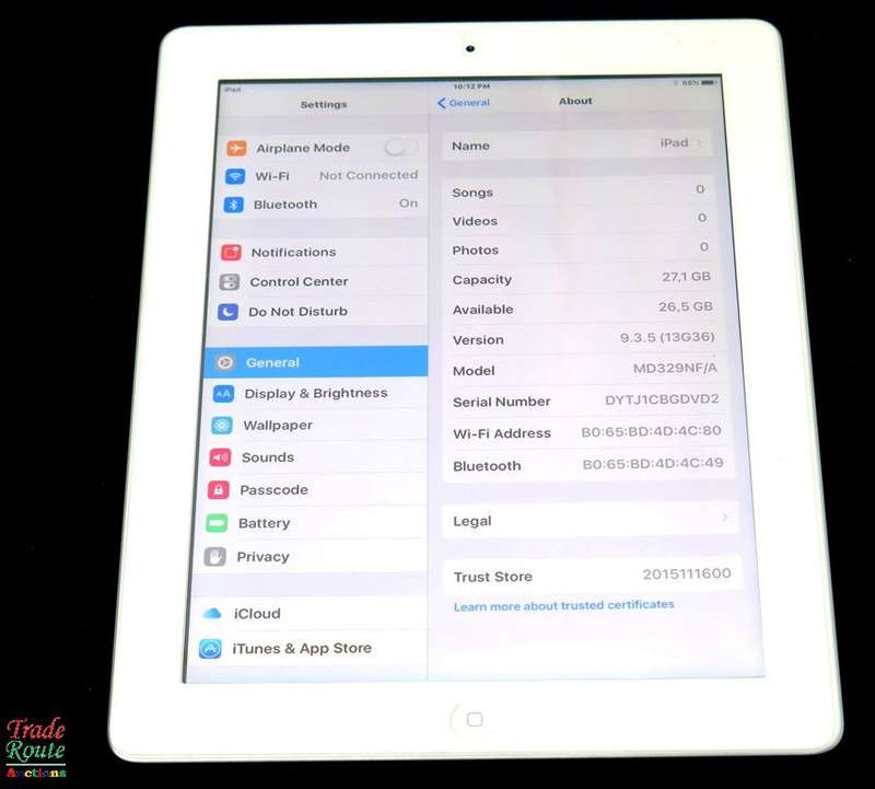 iPad Retina (3rd Gen.) Wi-Fi, 32GB, White (MD329) A1416