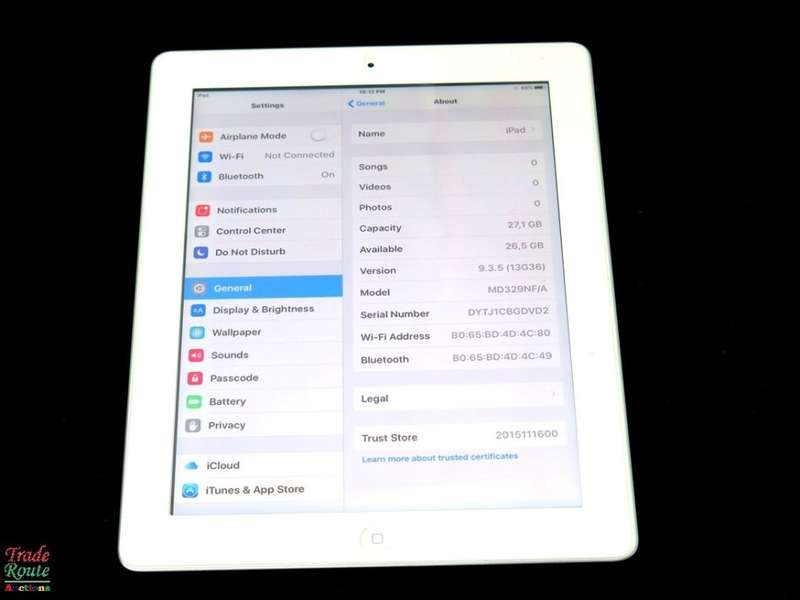 iPad Retina (3rd Gen.) Wi-Fi, 32GB, White (MD329) A1416