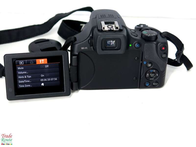 Canon Powershot SX60 HS 16.1MP Digital Camera 65x Optical Zoom Lens 3-inch LCD Tilt Screen (Black)