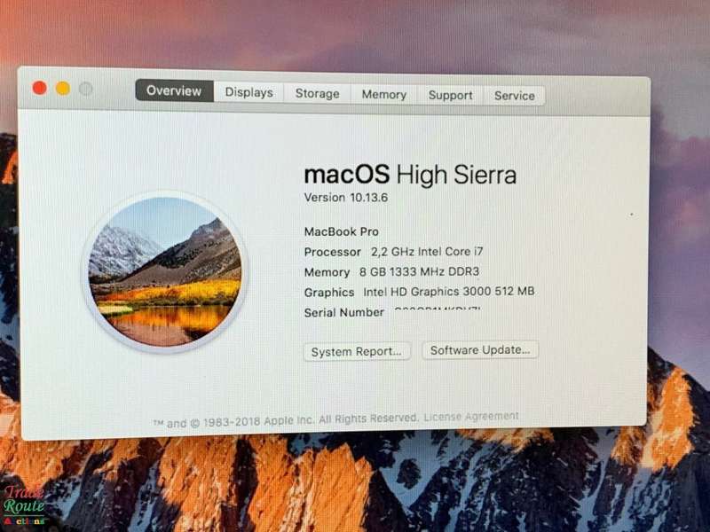 Apple MacBook Pro 15.4-inch | Core i7 2.2GHz | 8GB RAM | 500GB HDD *** GENUINE APPLE ***