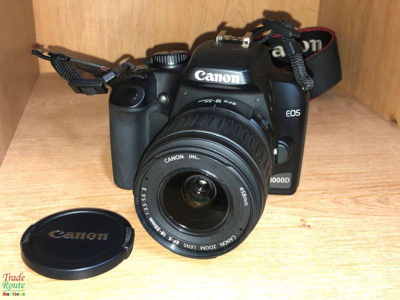 Canon EOS 1000D Digital SLR camera plus Canon 18-55mm Lens Professional KIT