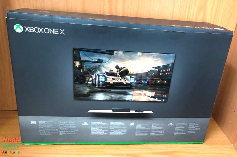 Microsoft Xbox One X 1TB Console (BLACK) Model 1787 + 2 X Wireless Controllers