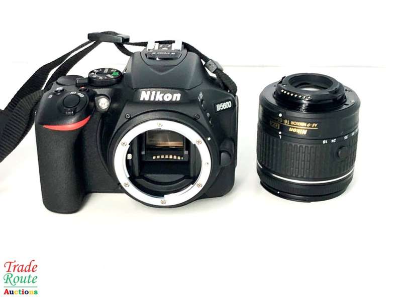 NIKON D5600 DSLR CAMERA BODY + NIKON AF-P 18-55 VR LENS KIT