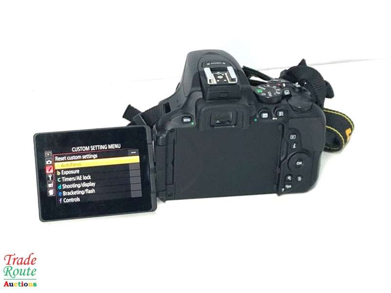 NIKON D5600 DSLR CAMERA BODY + NIKON AF-P 18-55 VR LENS KIT