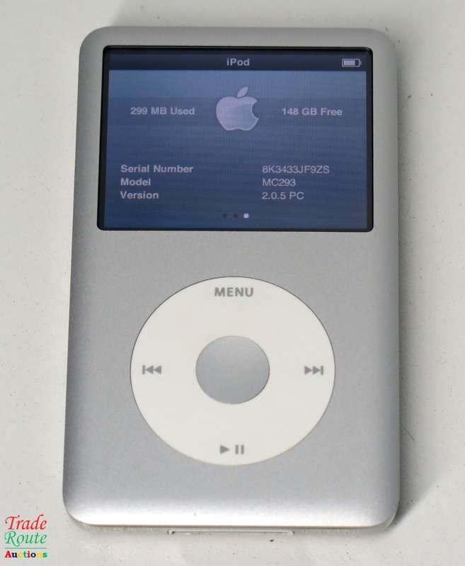 Apple IPod Classic 160GB [ MC293 ] [A1238] [7th Generation] ** IPOD 160GB SILVER 2.5" LCD Screen