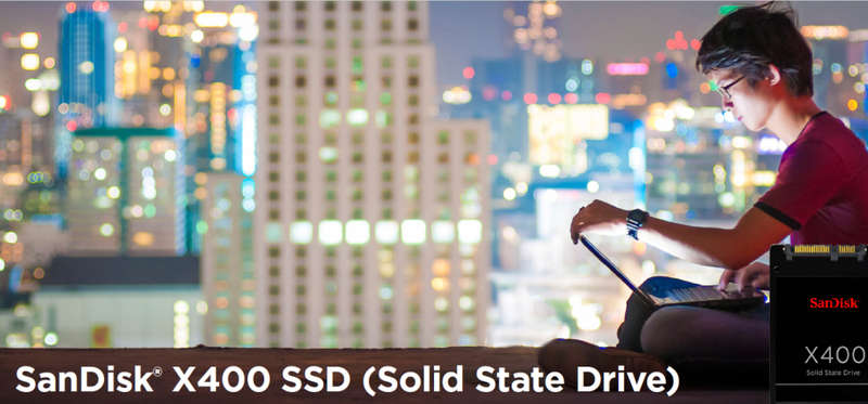 512GB SSD - SanDisk X400 | 512GB SSD | Solid State Drive | SATA 6Gb/s | 7mm | 2.5 "