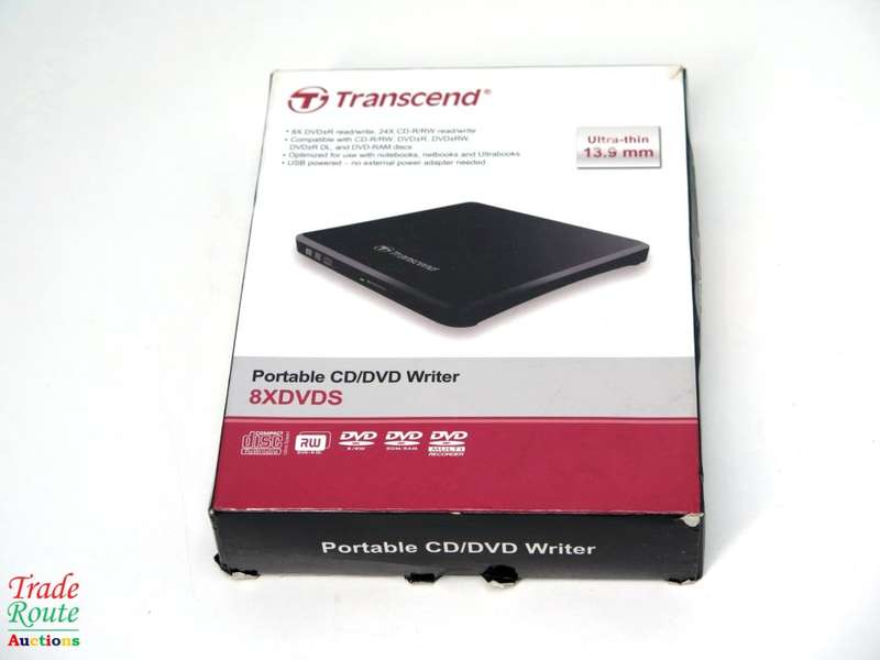 Transcend Extra Slim Portable DVD Writer 8x DVD 24x CD-R